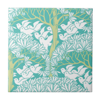 Azulejo El mosaico cerámico "salvaje" de Voysey