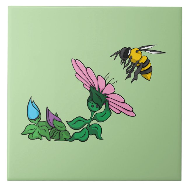 Azulejo El mosaico del defensor (Frente)