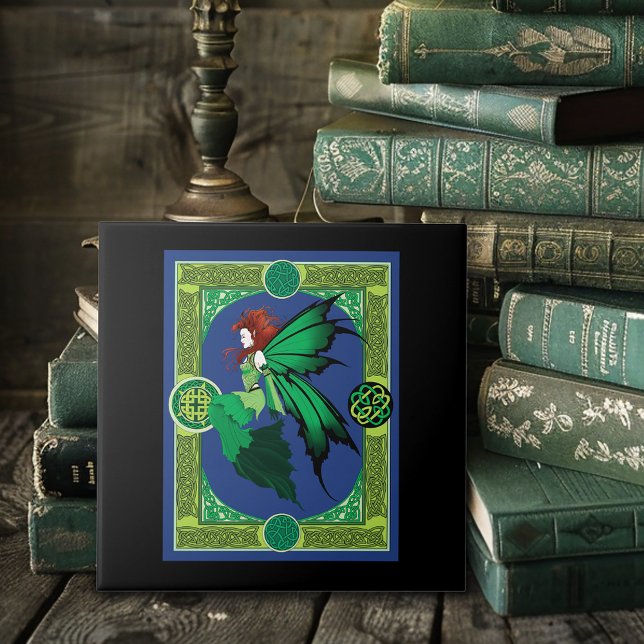 Azulejo El nudo celta trabaja en el hulla verde (Subido por el creador)