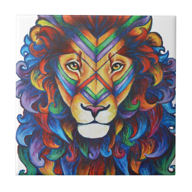 Azulejo El nuevo pelo de Mufasa hace (Frente)