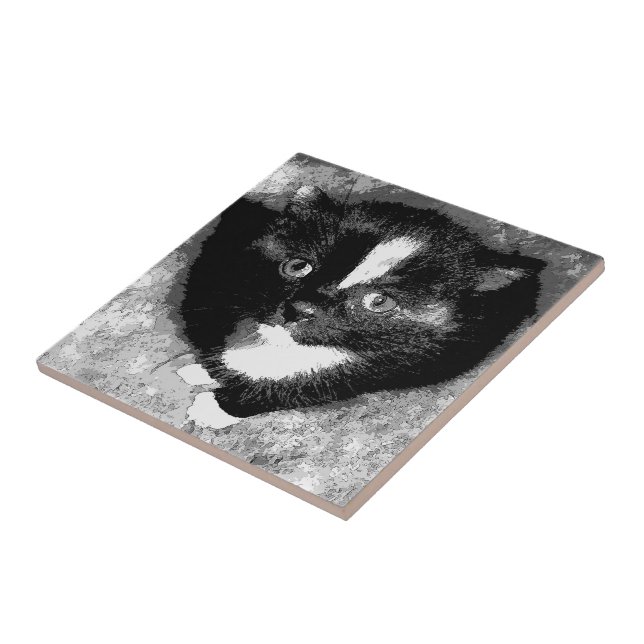 Azulejo El observador silencioso (Lado)