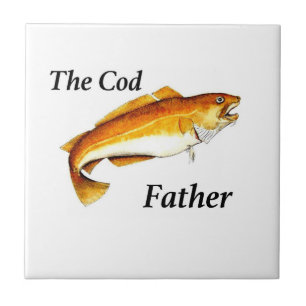 Azulejo El padre del bacalao es el regalo ideal de la pesc