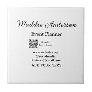 Azulejo El planificador de eventos agrega el nombre del si