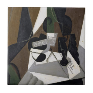 Azulejo El pote de la mermelada de fresa, 1917 (aceite en