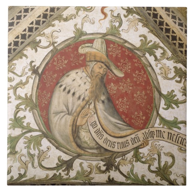 Azulejo El profeta Hosea, del d'Annunciazione de la logia (Frente)