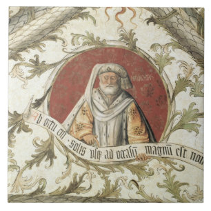 Azulejo El profeta Malachi, del d'Annunciazio de la logia