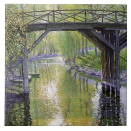 Azulejo El Puente Viejo (por Guy Rose)