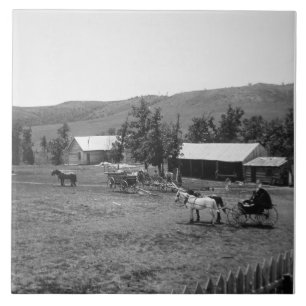 Azulejo El rancho de Haylie, el condado de Crook, Wyoming,
