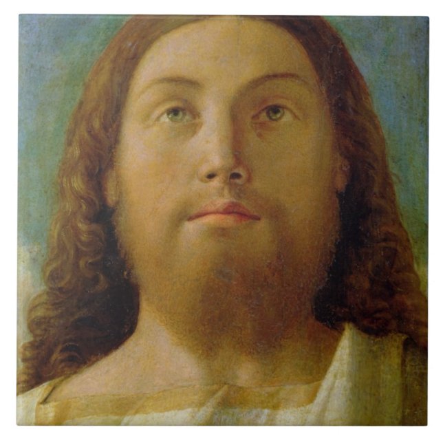 Azulejo El redentor (aceite en el panel) (Frente)