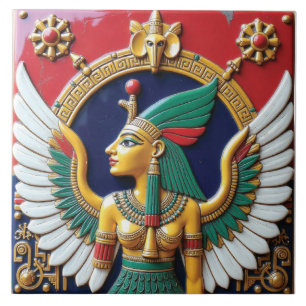 Azulejo El Reinado Dorado de Nephthys