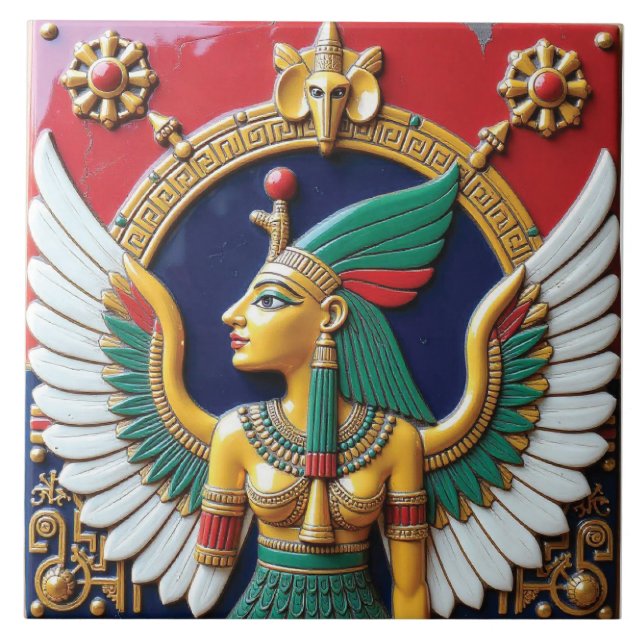 Azulejo El Reinado Dorado de Nephthys (Frente)