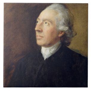 Azulejo El Rev. Humphrey Gainsborough, c.1770-4 (aceite en