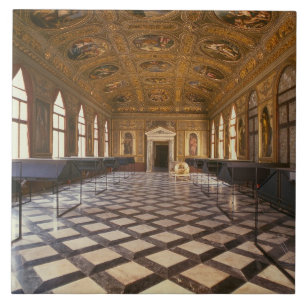 Azulejo El Sala Dorata, construido 1537-88 (foto)