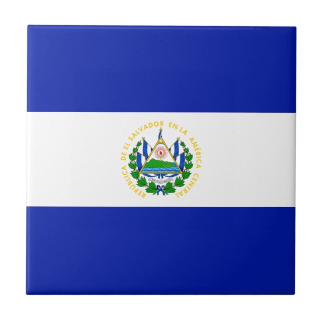 Azulejo El Salvador (Frente)