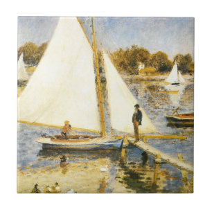 Azulejo El Sena de Argenteuil Auguste Renoir