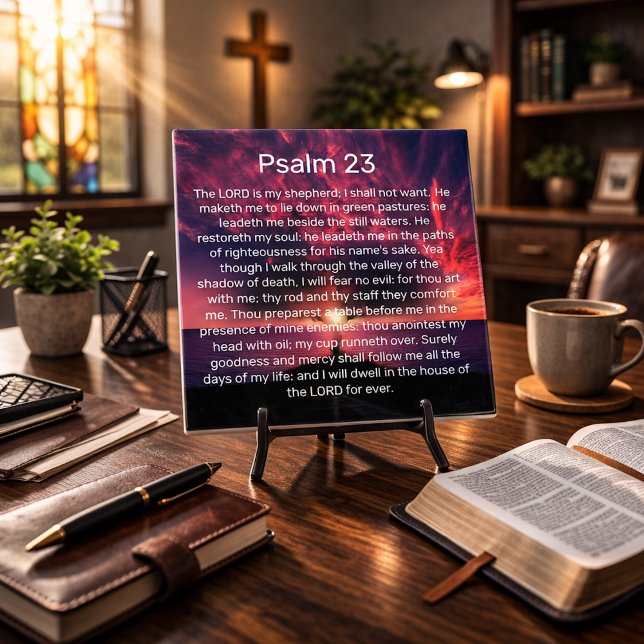 Azulejo El Señor Es Mi Pastor Salmo 23 (Subido por el creador)