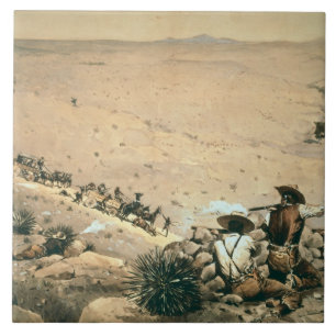 Azulejo "El soporte", c.1900 (aceite en lona)