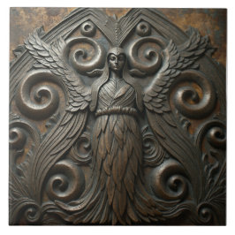 Azulejo El Sylph de Bronce