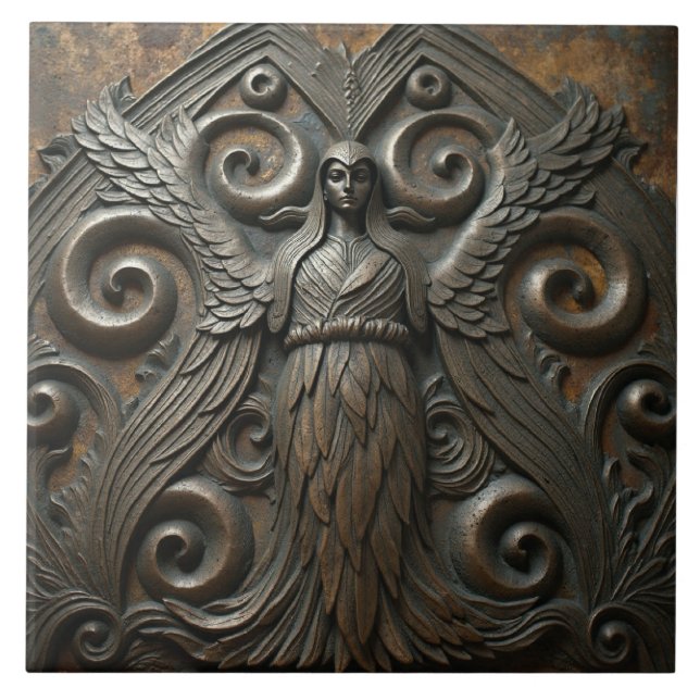 Azulejo El Sylph de Bronce (Frente)