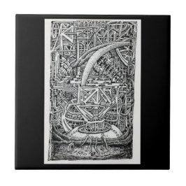 Azulejo El tanque del tentáculo de Brian Benson