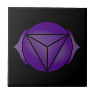 Azulejo El tercer ojo Chakra