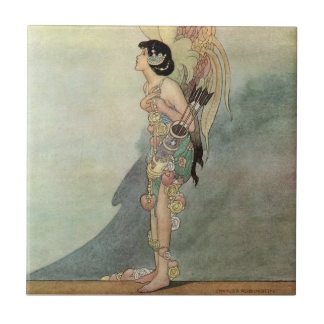 Azulejo El verdadero amante de Charles Robinson (Frente)