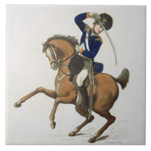 Azulejo El voluntario de la caballería de Westminster,