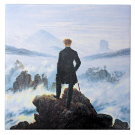 Azulejo El Wanderer, la pintura de arte fina,