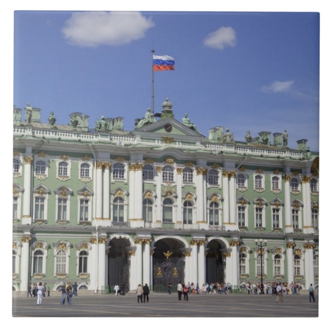 Azulejo El Winter Palace, San Petersburgo, Rusia (RF) (Frente)
