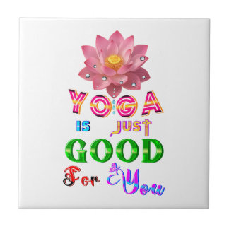 Azulejo El Yoga Décor Es Bueno Para Ti