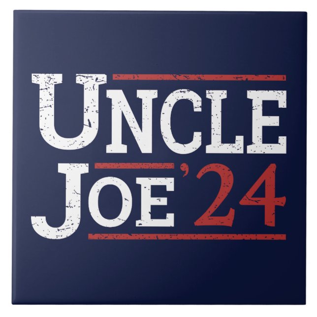 Azulejo Elecciones 2024 - Tío Joe I (Frente)