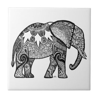 Azulejo Elefante modelado