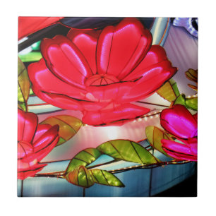 Azulejo Elegancia Eléctrica en Rosa 