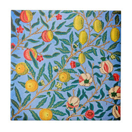 Azulejo Elegancia eterna: Las cuatro frutas de William Mor