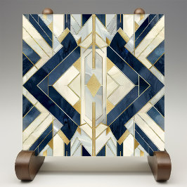 Azulejo Elegancia geométrica Art Deco Tile cerámico