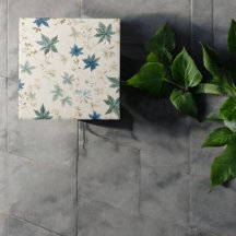 Elegante arce vintage de Boho deja patrón floral