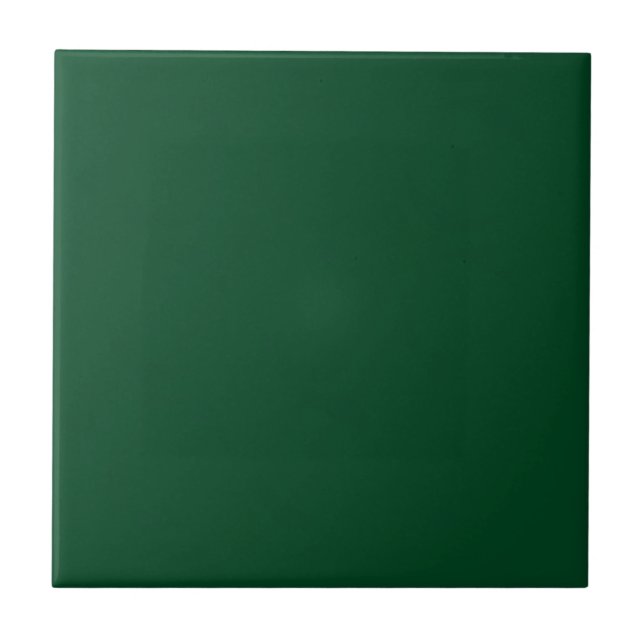 Azulejo Elegante bosque Minimalista moderno verde (Frente)