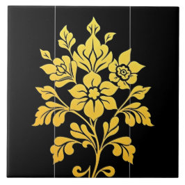 Azulejo Elegante Colección de Lujo Floral Popular