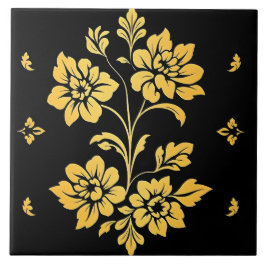 Azulejo Elegante Colección Floral de Lujo Moderno