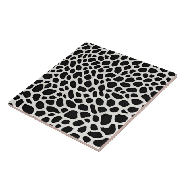 Azulejo Elegante Colección Popular de Lujo de Leopardo Bla (Lado)