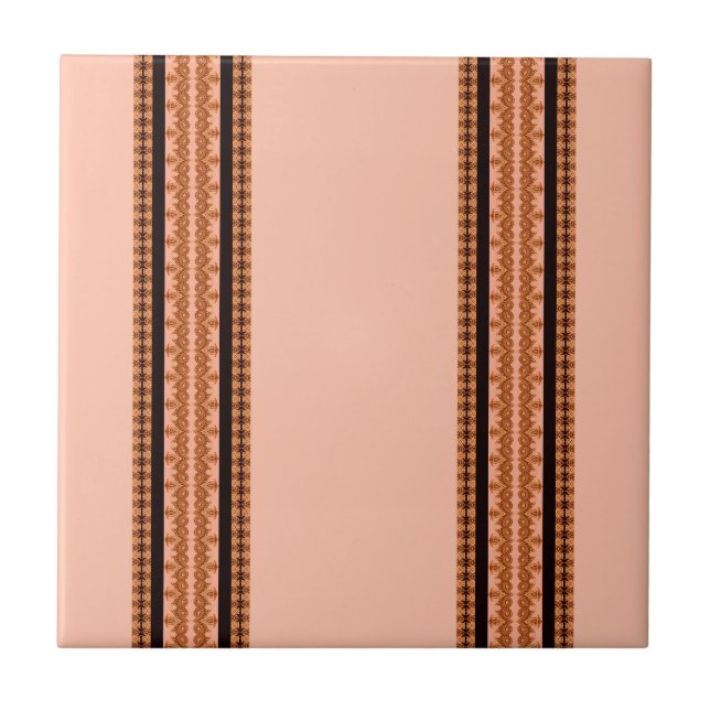 Azulejo Elegante de inspiración africana (Frente)