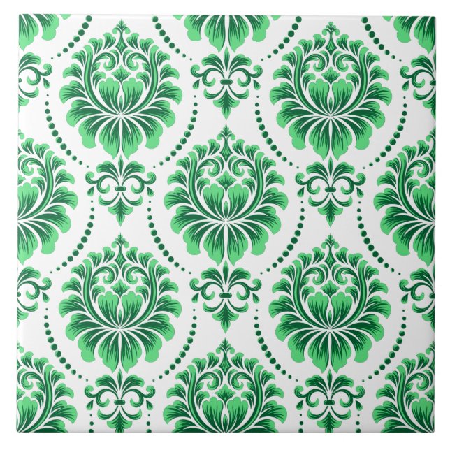 Azulejo Elegante Diseño Cerámica Tile (Frente)