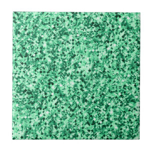 Azulejo Elegante Estilo Chic Patrón Verde Colorido