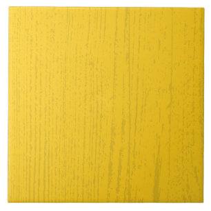 Azulejo Elegante grano de madera amarillo mostaza