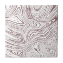 Elegante mármol blanco de oro Rosa