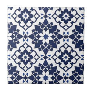 Azulejo Elegante mosaico de arte de cerámica de la marina