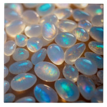 Elegante mosaico de cerámica opal