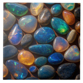 Azulejo Elegante mosaico de cerámica opal