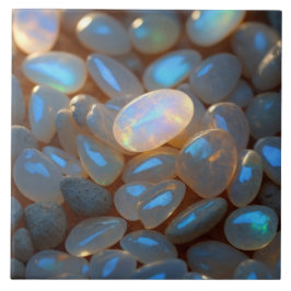 Azulejo Elegante mosaico de cerámica opal