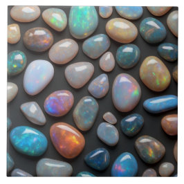 Azulejo Elegante mosaico de cerámica opal